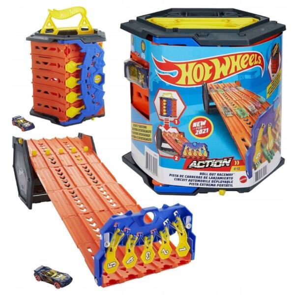 Pista Hot Wheels -Carreras de lanzamiento