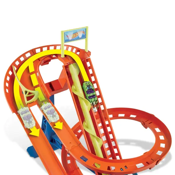 Pista Hot Wheels-Roller Coaster Rally - Imagen 3