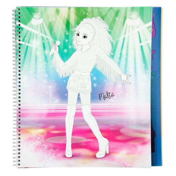 TOPModel POPSTAR Libro para colorear - Imagen 4