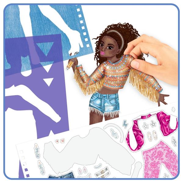TOPModel POPSTAR Libro para colorear - Imagen 3