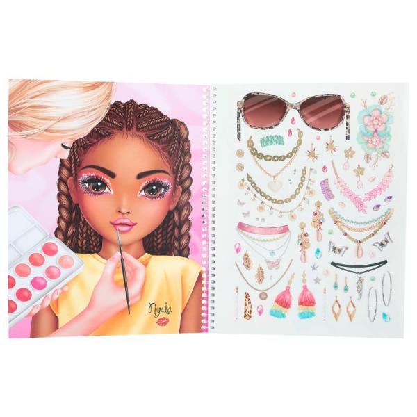 TOPModel Make-up Coloring Book - Imagen 5