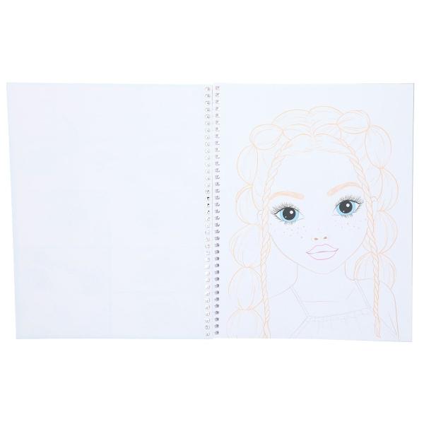 TOPModel Make-up Coloring Book - Imagen 4