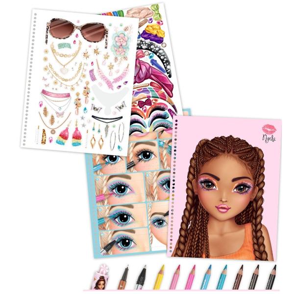 TOPModel Make-up Coloring Book - Imagen 3