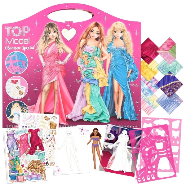 TOPModel- Cuaderno para colorear Create your Glamour Special