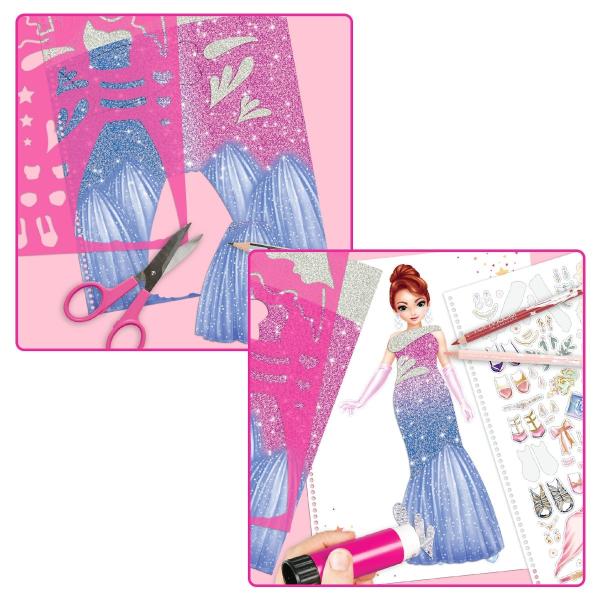 TOPModel- Cuaderno para colorear Create your Glamour Special - Imagen 4