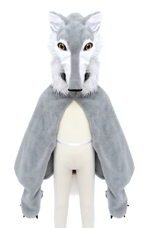 WOODLAND STORYBOOK WOLF CAPE/ 4-6Y - Imagen 4