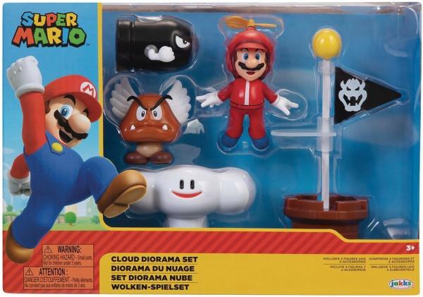 Super Mario Cloud Diorama Set Nube