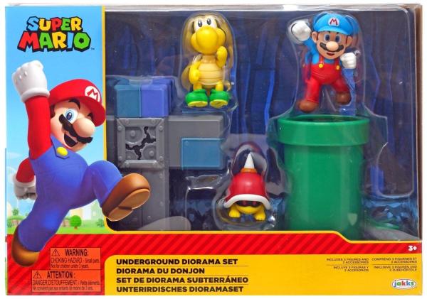 Super Mario- Underground Diorama Set