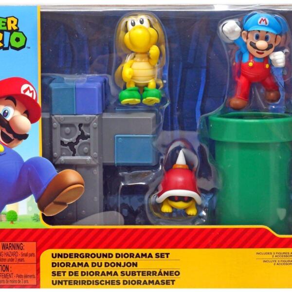 Super Mario- Underground Diorama Set