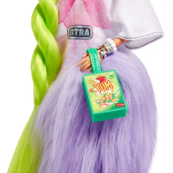 Muñeca Barbie Extra Cabello Verde Neón - Imagen 6