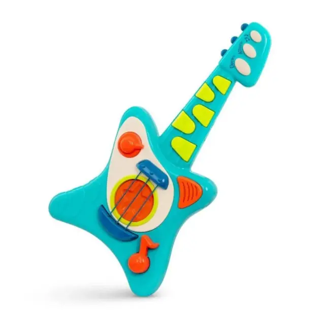 Guitarra de juguete modos acústico, eléctrico-Battat