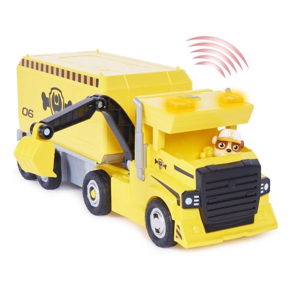Paw Patrol: Big Truck Pups Rubble X-Treme Truck and Figure - Imagen 2