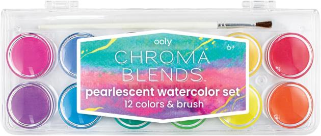 OOLY -KIT ACUARELAS NEON 12 U