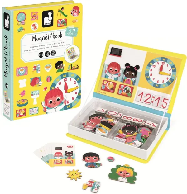 MAGNETI'BOOK APRENDO LA HORA - Imagen 3