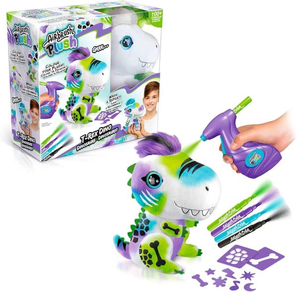 Kit de peluche con aerógrafo - Dino