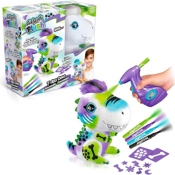 Kit de peluche con aerógrafo - Dino