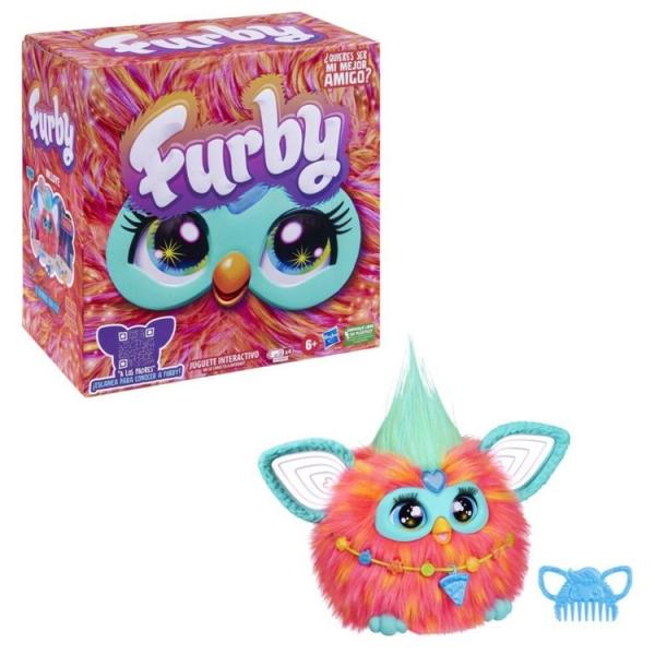Furby - Juguete interactivo - Color Coral - Imagen 2
