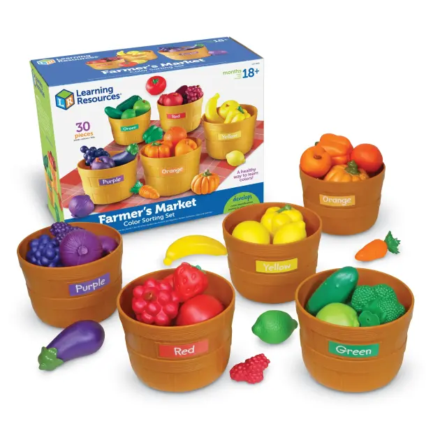 Learning resources-Farmer's Market Color Sorting Set