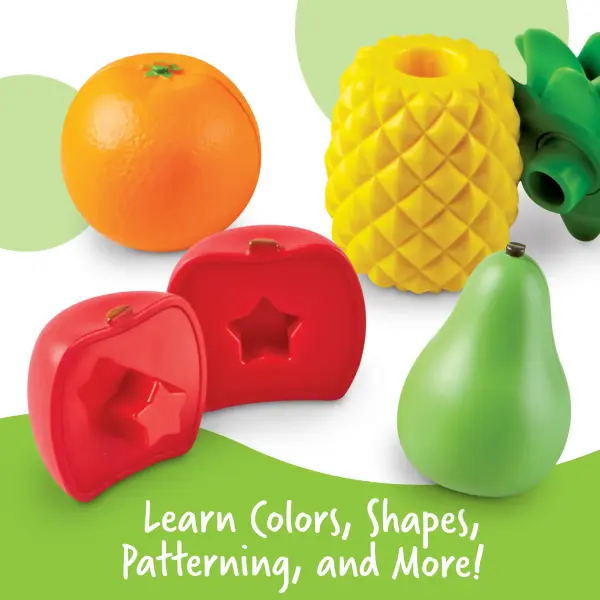 Learning resources-Snap-N-Learn™ Fruit Shapers - Imagen 4