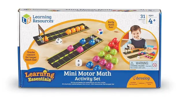 Learning resources-Mini Motor Math Activity Set