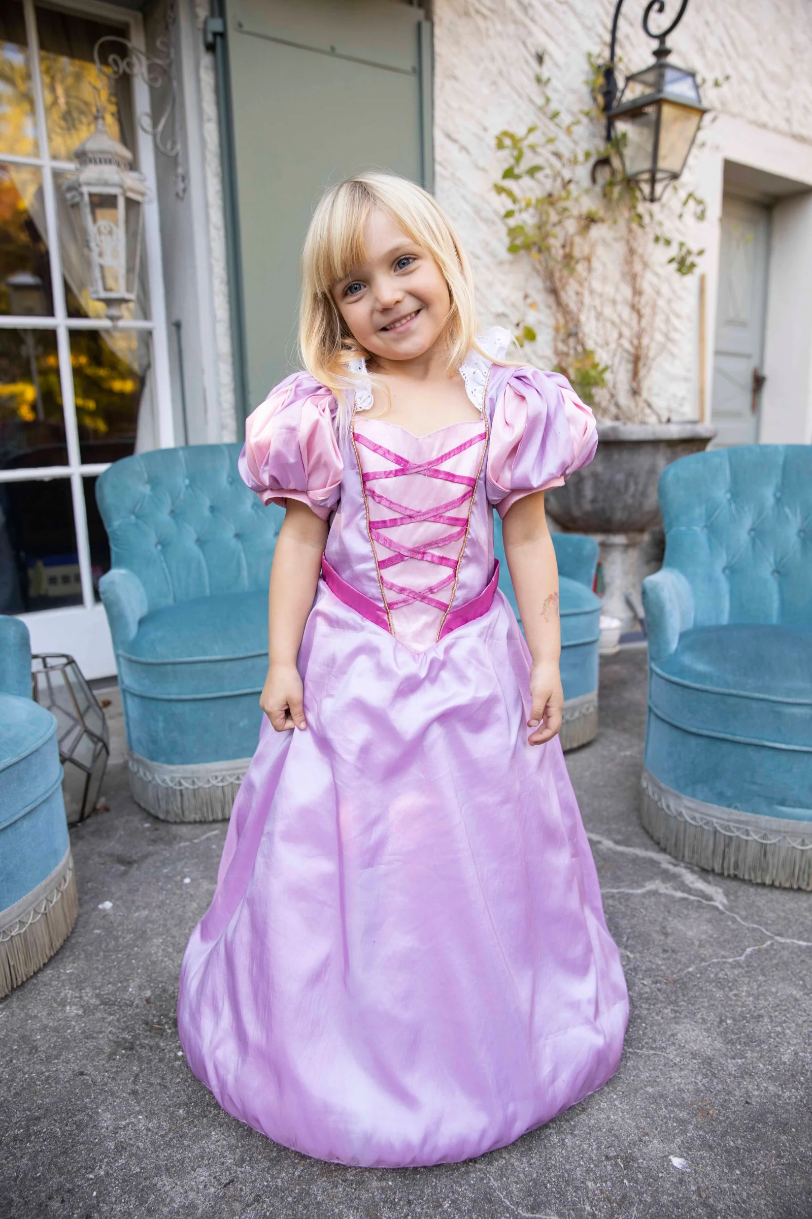 Vestido Rapunzel 7-8Y - Imagen 4