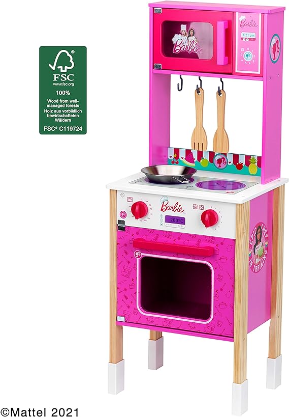 Barbie Epic Chef Cocina de Madera