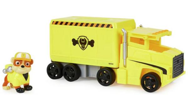 Paw Patrol: Big Truck Pups Rubble X-Treme Truck and Figure - Imagen 5