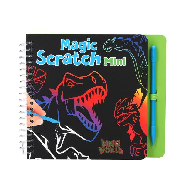 DINO WORLD- Mini Magic-Scratch Book - Imagen 3