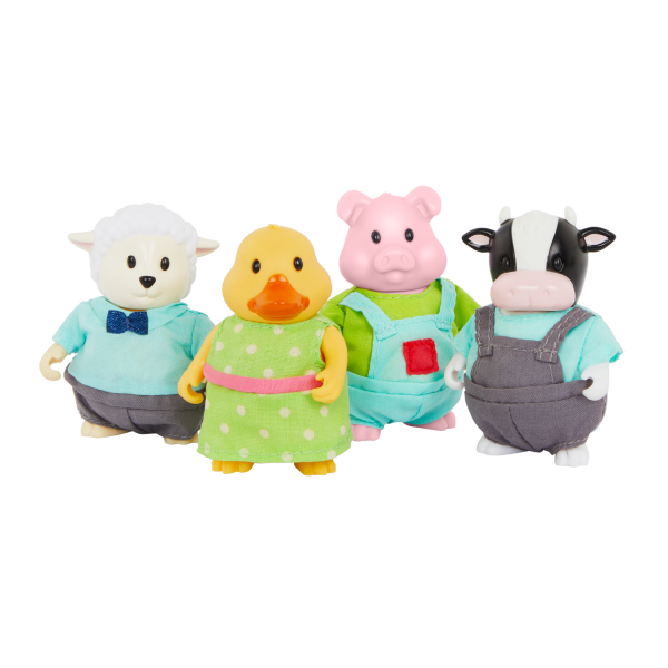 LIL WOODZEEZ - SET ANIMALES DE GRANJA