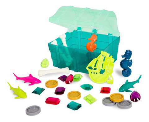 Juguetes de piscina pirata y baño para niños - Battat