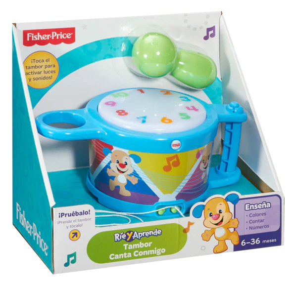 Tambor Canta Conmigo - Rie Y Aprende - Fisher Price