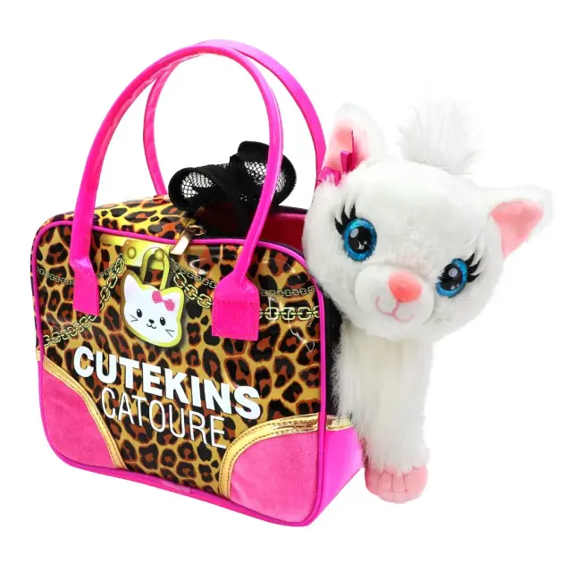 Juguete Cartera Con Gatito Cutekins