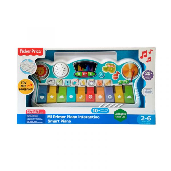 Mi Primer Piano Interactivo Infantil Fisher Price