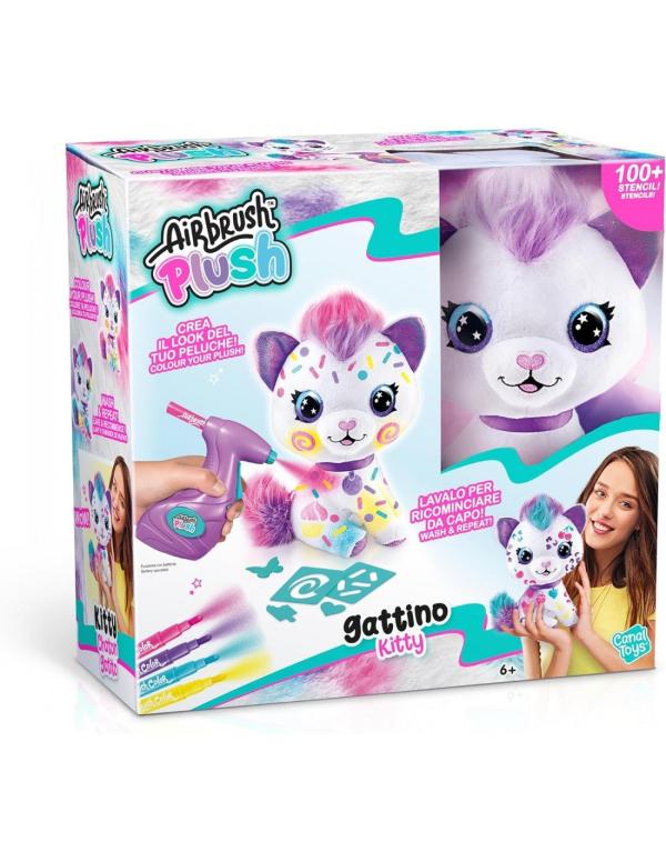 AIR BRUSH PLUSH KITTY