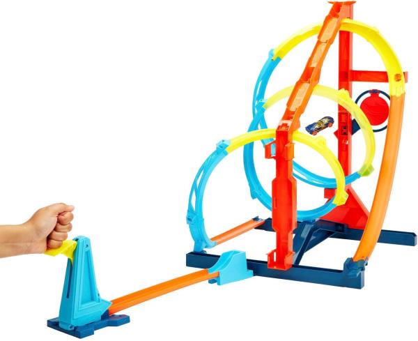 Pista Hot Wheels -Track Builder Kit de Giros Sin Límite - Imagen 2