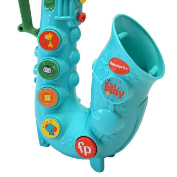 Fisher Price Saxofón- Celeste - Imagen 2