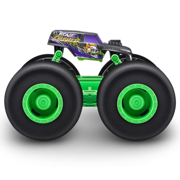 Zuru Metal Machines Over Drive Monster Trucks - Black - Imagen 5