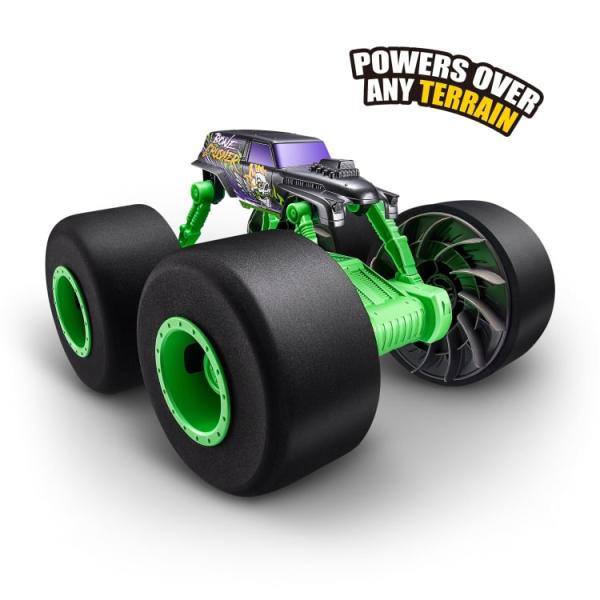 Zuru Metal Machines Over Drive Monster Trucks - Black - Imagen 4