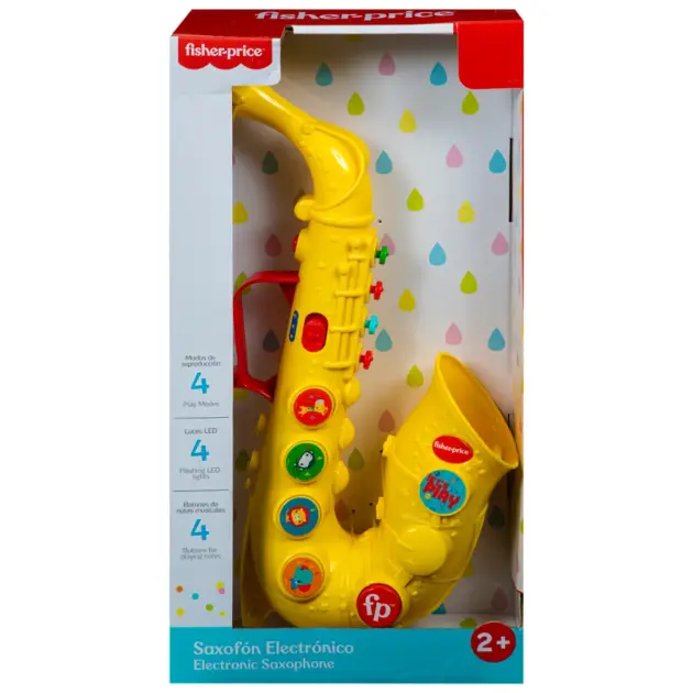 Fisher Price -Saxofón Amarillo