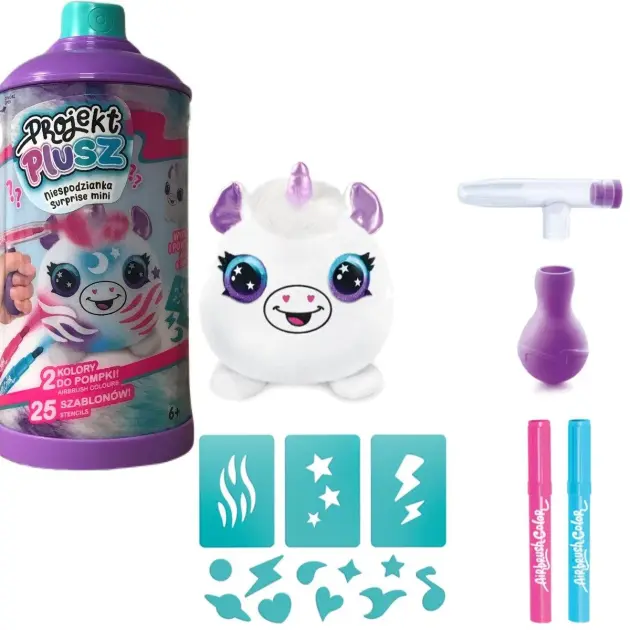 Airbrush Plush-Mini Morado