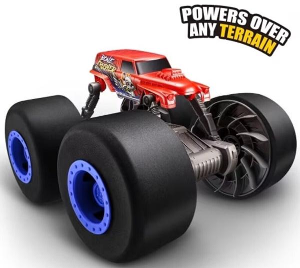 Zuru Metal Machines Over Drive Monster Trucks - Black - Imagen 3