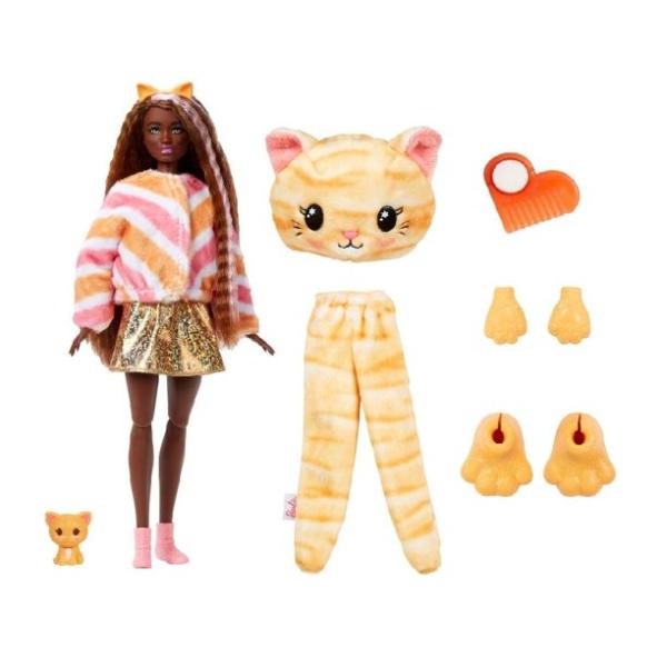 Barbie - Cutie revela- Mini mascota Kitty - Imagen 2