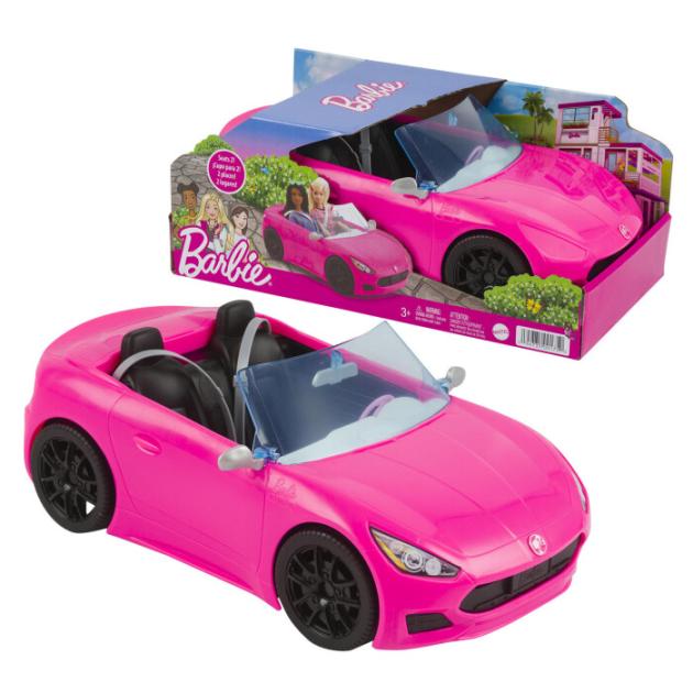 Barbie  Coche Convertible Pink