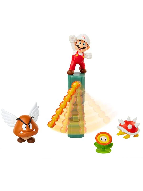 Super Mario-Lava Castle Diorama Set - Imagen 2