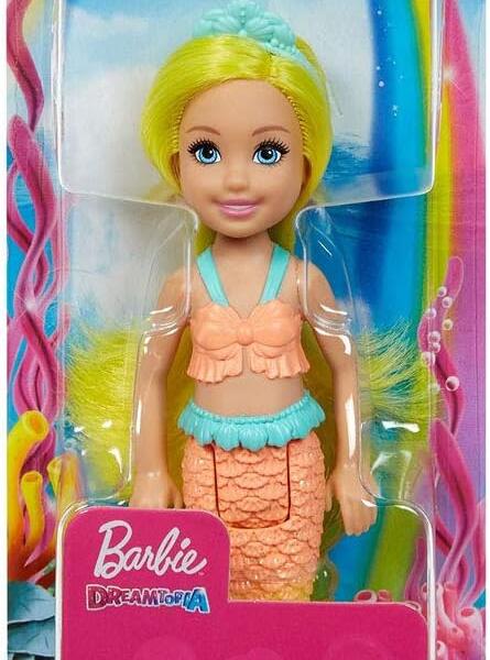 Barbie  Dreamtopia Chelsea Sirena Amarilla