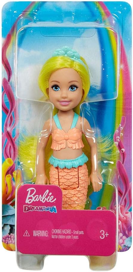 Barbie  Dreamtopia Chelsea Sirena Amarilla