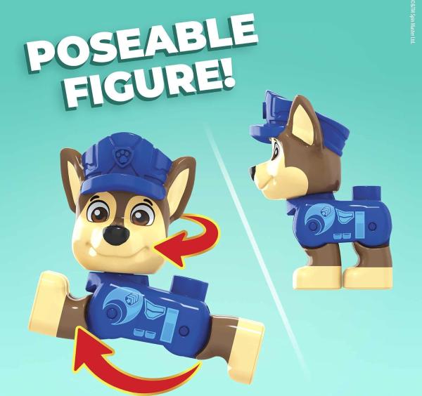 Paw Patrol- Mega BLOKS -patrulla de policía - Imagen 2
