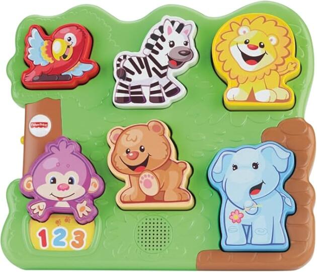 Fisher price- Rompecabezas Animales Zoologico