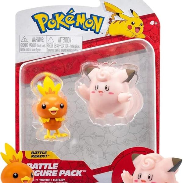 Pokemon-Torchic Clefairy