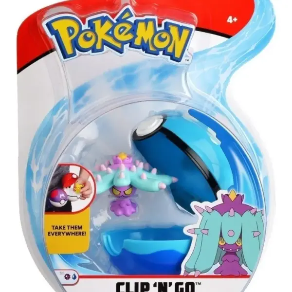 Pokemon- Clip'n Go Mareanie